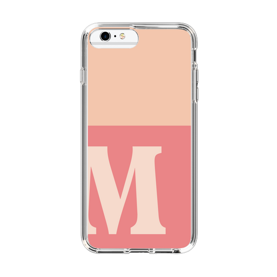 Slim Protection Case［ Original - initial two tone - M pink ］