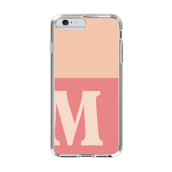 Slim Protection Case［ Original - initial two tone - M pink ］