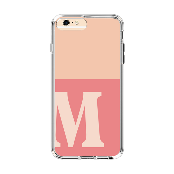 Slim Protection Case［ Original - initial two tone - M pink ］
