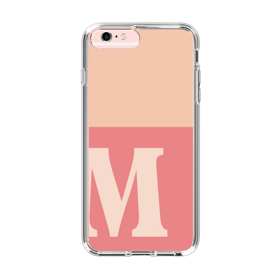 Slim Protection Case［ Original - initial two tone - M pink ］