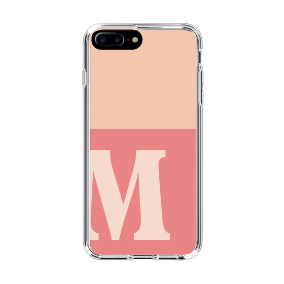 Slim Protection Case［ Original - initial two tone - M pink ］