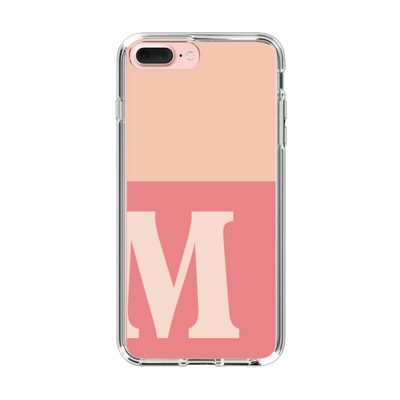 Slim Protection Case［ Original - initial two tone - M pink ］