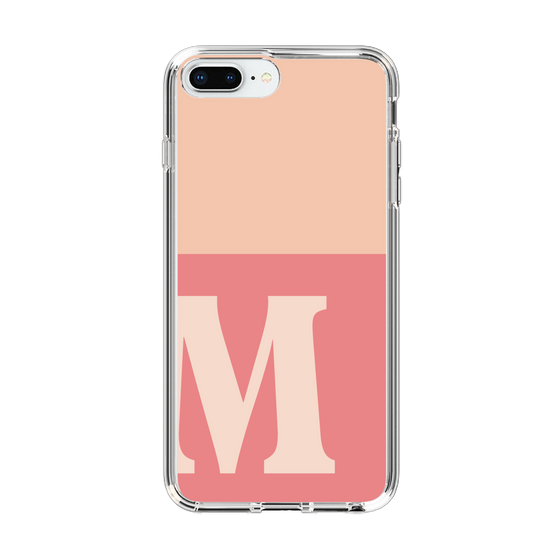 Slim Protection Case［ Original - initial two tone - M pink ］