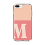 Slim Protection Case［ Original - initial two tone - M pink ］