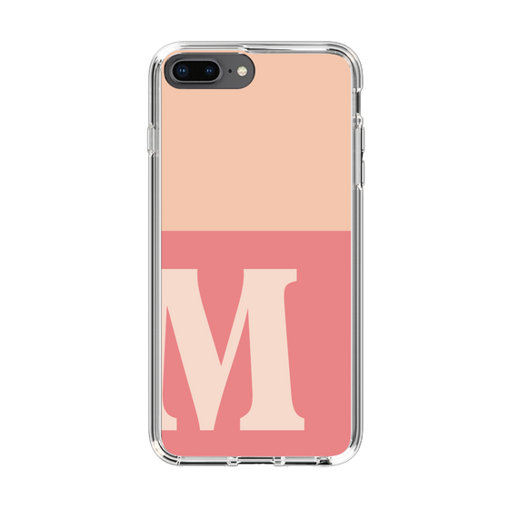 Slim Protection Case［ Original - initial two tone - M pink ］