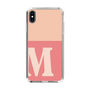 Slim Protection Case［ Original - initial two tone - M pink ］