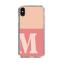 Slim Protection Case［ Original - initial two tone - M pink ］