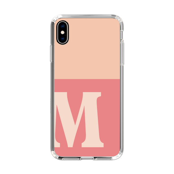 Slim Protection Case［ Original - initial two tone - M pink ］