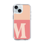 Slim Protection Case［ Original - initial two tone - M pink ］