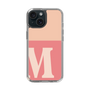 Slim Protection Case［ Original - initial two tone - M pink ］