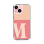 Slim Protection Case［ Original - initial two tone - M pink ］