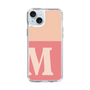 Slim Protection Case［ Original - initial two tone - M pink ］