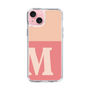 Slim Protection Case［ Original - initial two tone - M pink ］