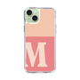 Slim Protection Case［ Original - initial two tone - M pink ］