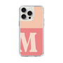 Slim Protection Case［ Original - initial two tone - M pink ］