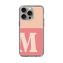 Slim Protection Case［ Original - initial two tone - M pink ］