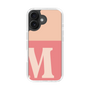 Slim Protection Case［ オリジナル - initial two tone - M pink ］
