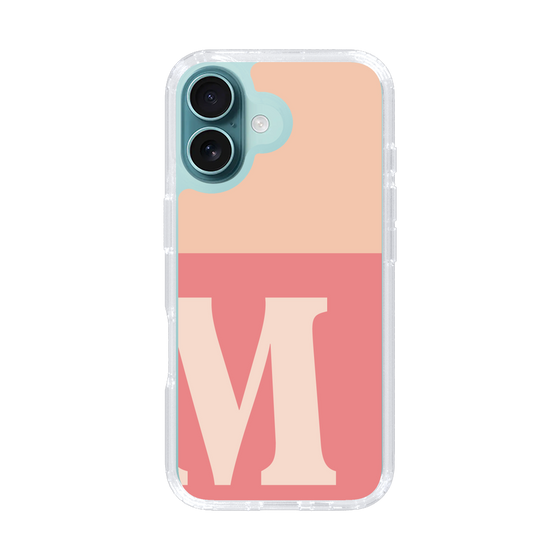 Slim Protection Case［ オリジナル - initial two tone - M pink ］