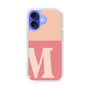 Slim Protection Case［ オリジナル - initial two tone - M pink ］