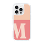 Slim Protection Case［ オリジナル - initial two tone - M pink ］
