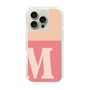 Slim Protection Case［ オリジナル - initial two tone - M pink ］
