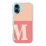 Slim Protection Case［ オリジナル - initial two tone - M pink ］