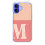 Slim Protection Case［ オリジナル - initial two tone - M pink ］