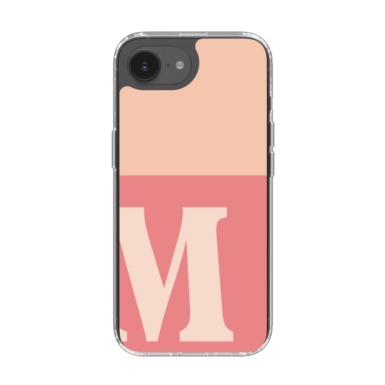 Slim Protection Case［ Original - initial two tone - M pink ］