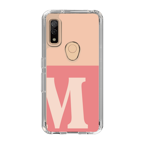 Slim Protection Case［ Original - initial two tone - M pink ］
