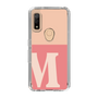 Slim Protection Case［ Original - initial two tone - M pink ］