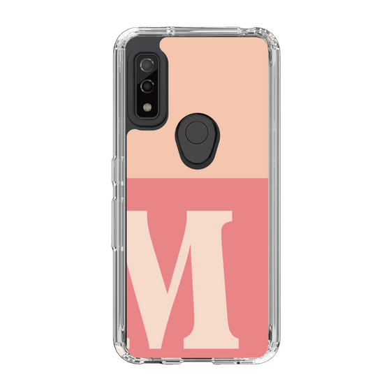 Slim Protection Case［ Original - initial two tone - M pink ］