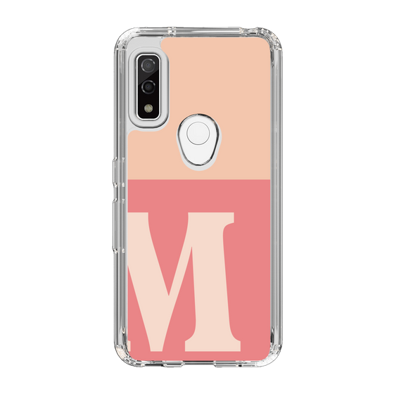 Slim Protection Case［ Original - initial two tone - M pink ］