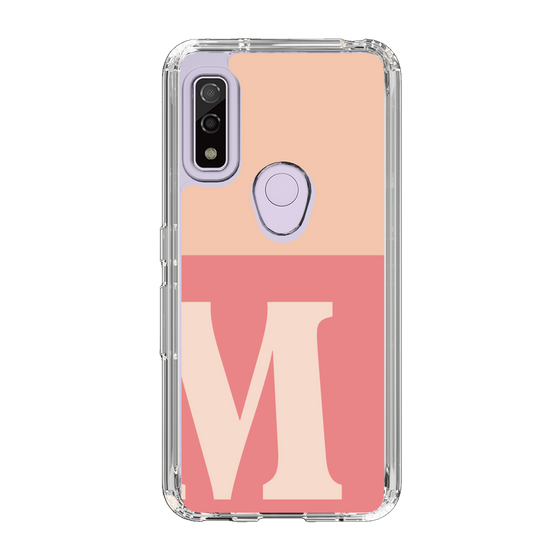 Slim Protection Case［ Original - initial two tone - M pink ］