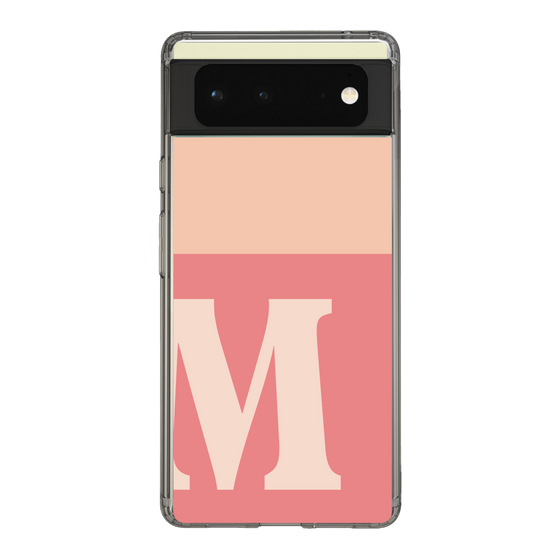 Slim Protection Case［ Original - initial two tone - M pink ］