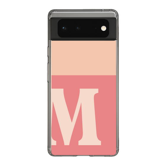 Slim Protection Case［ Original - initial two tone - M pink ］