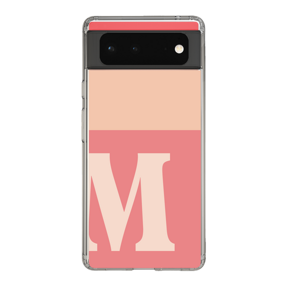 Slim Protection Case［ Original - initial two tone - M pink ］