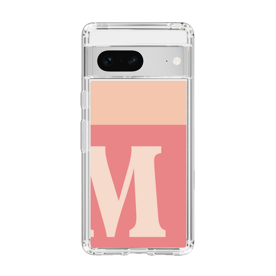 Slim Protection Case［ Original - initial two tone - M pink ］