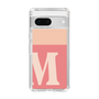 Slim Protection Case［ Original - initial two tone - M pink ］