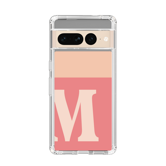 Slim Protection Case［ Original - initial two tone - M pink ］