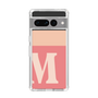 Slim Protection Case［ Original - initial two tone - M pink ］