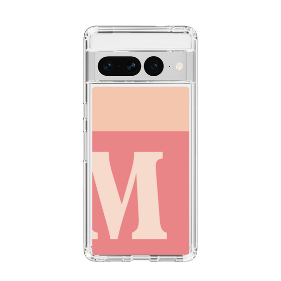 Slim Protection Case［ Original - initial two tone - M pink ］