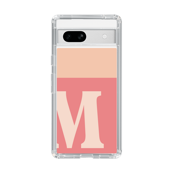 Slim Protection Case［ Original - initial two tone - M pink ］