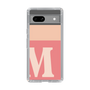 Slim Protection Case［ Original - initial two tone - M pink ］