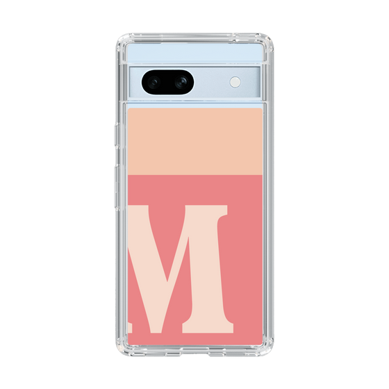 Slim Protection Case［ Original - initial two tone - M pink ］