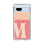 Slim Protection Case［ Original - initial two tone - M pink ］