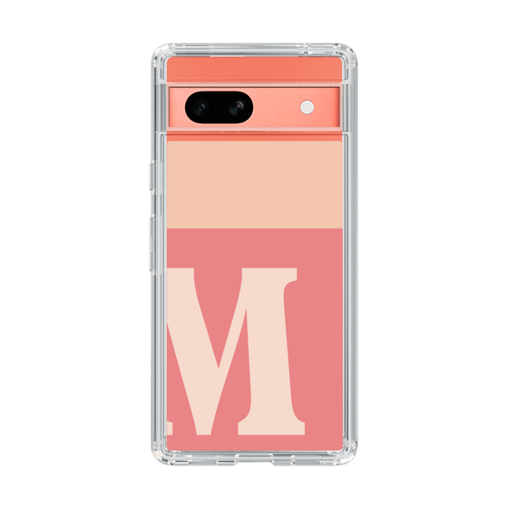 Slim Protection Case［ Original - initial two tone - M pink ］