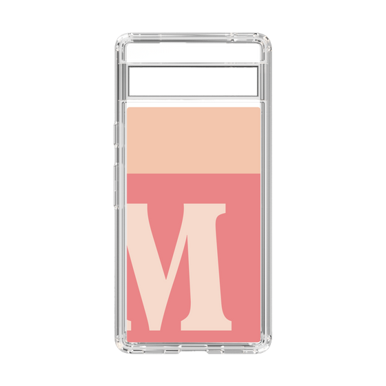 Slim Protection Case［ Original - initial two tone - M pink ］