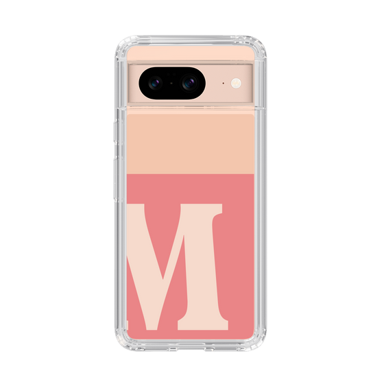 Slim Protection Case［ Original - initial two tone - M pink ］
