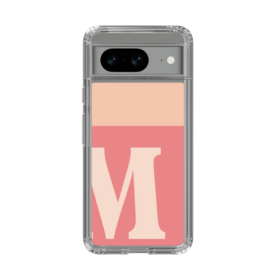 Slim Protection Case［ Original - initial two tone - M pink ］