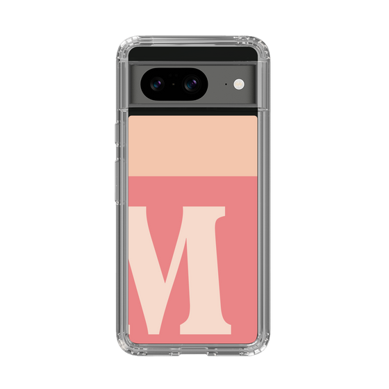 Slim Protection Case［ Original - initial two tone - M pink ］